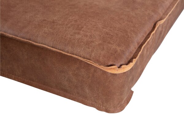 MUZZA Trojmiestna pohovka rodeo 277 cm cognac
