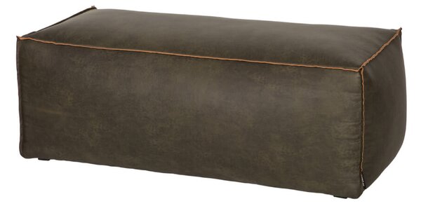 MUZZA Otoman rodeo 43 x 120 cm army zelený