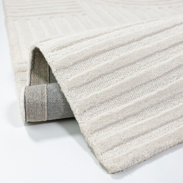Slonovinový ručne tkaný vlnený koberec 160x230 cm Zen Garden – Flair Rugs