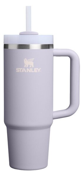 Termoska so slamkou z nehrdzavejúcej ocele v levanduľovej farbe 890 ml Quencher H2.O FlowState™ Tumbler Purple Dust – Stanley