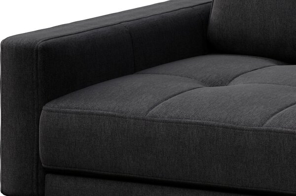 MUZZA POHOVKA DVOJMIESTNA MUSSO TUFTED ANTRACIT