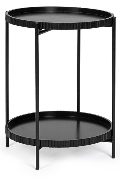 Kovový okrúhly odkladací stolík ø 42 cm Herdys – Yes Everyday