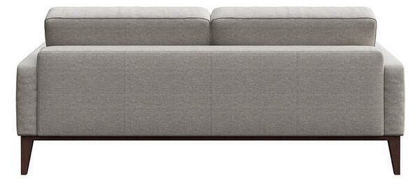 MUZZA POHOVKA DVOJMIESTNA MUSSO TUFTED svetlosivá