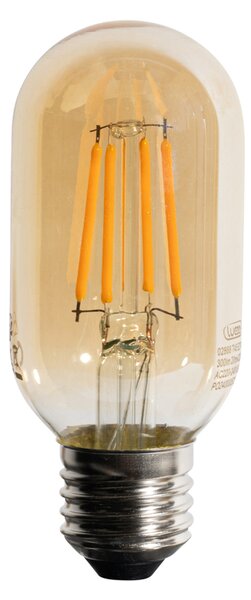 Sada 5 stmievateľných LED žiaroviek E27 T45, zlaté, 4W 300 lm 2200K
