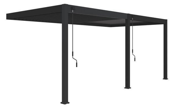 Bioklimatická pergola INTRO PLUS 6x3 m - do steny