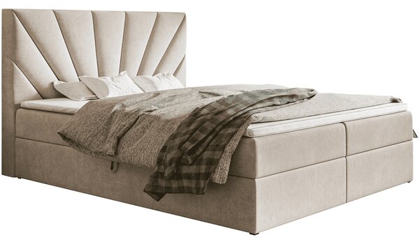 Manželská posteľ EMMA Boxspring 6 | 160 x 200 cm Prevedenie: Posteľ bez toppera