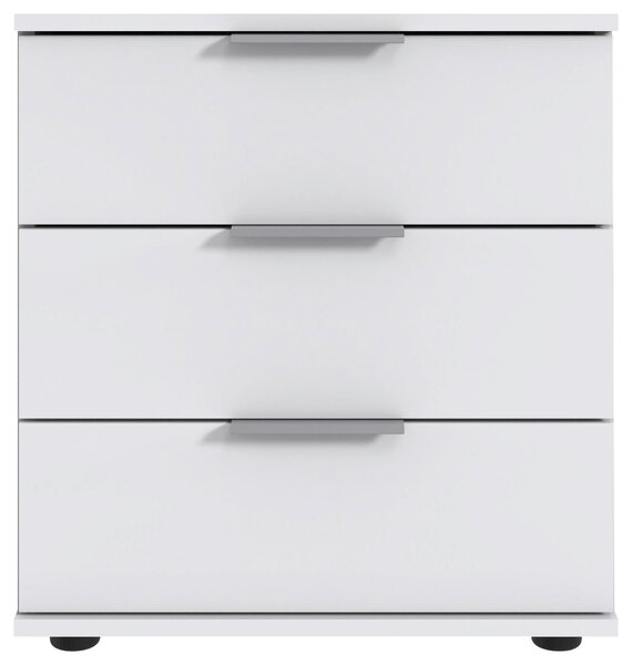 NOČNÝ STOLÍK, biela, 52/58/38 cm MID.YOU - Nočné stolíky, Online Only