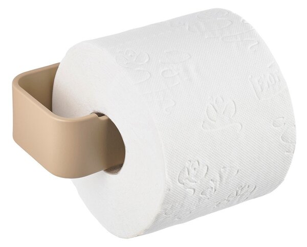 Béžový nástenný kovový držiak na toaletný papier Ume – Zone