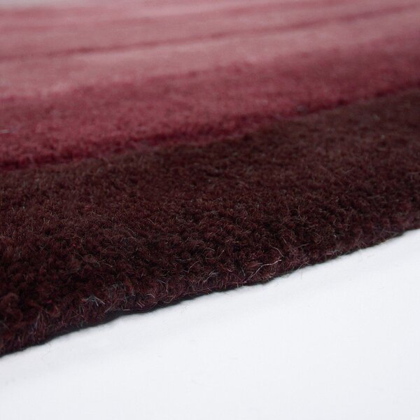 Fialový ručne tkaný vlnený koberec 160x230 cm Puddle Ombre – Flair Rugs