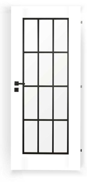 Interiérové dvere Naturel Zaria pravé 80 cm biele ZARIA5CPLB80P