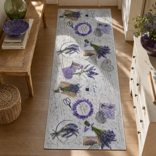 Behúň Universal Sprinty Lavender, 52 × 200 cm