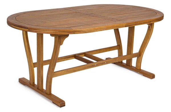 MUZZA Rozkladací záhradný stôl Noemi 180 - 240 x 100 cm