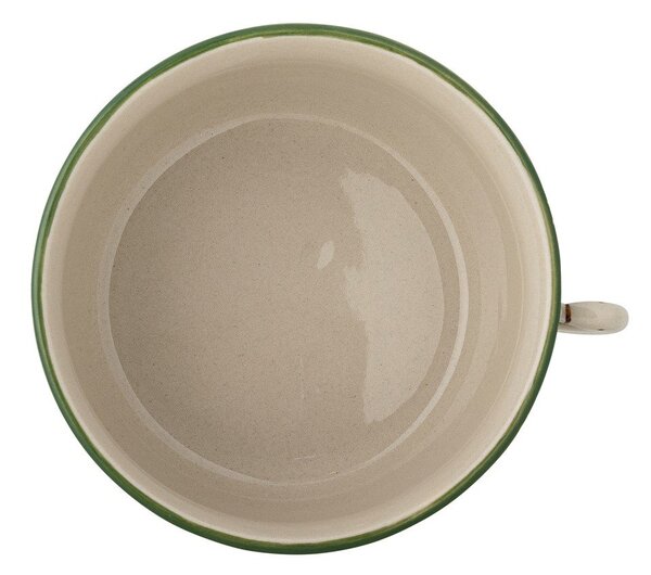 Zelená kameninová polievková miska 460 ml Hezha – Bloomingville