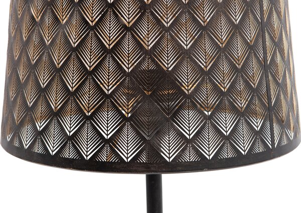 MUZZA Stolná lampa kars mosadzná
