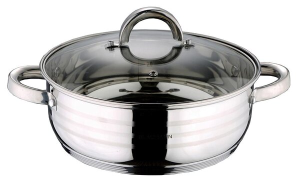 Nízky hrniec s pokrievkou BL-1001, 2L