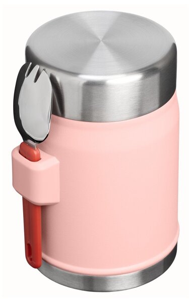 Broskyňová termoska na jedlo z nehrdzavejúcej ocele 400 ml Legendary Food Jar + Spork Peach Rose – Stanley