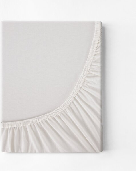 JERSEY PRESTIERADLO 200X220 CM, VÝŠKA 30 CM KRÉMOVÉ