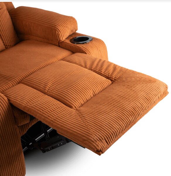 Masážne kreslo BOX Reclining Rudy Corduroy