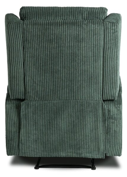 Masážne kreslo SEBASTIAN Green Corduroy