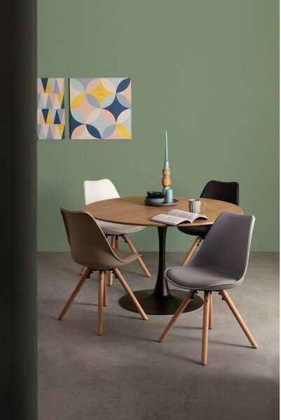Kovový okrúhly jedálenský stôl ø 120 cm Bloom – Yes Everyday