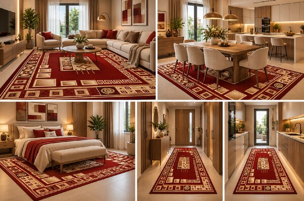 Koberec Gold 364/22 rozmery koberec: 80x150 cm