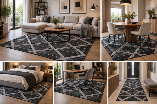 Koberec Jeans (In/Outdoor) 19004/810 rozmery koberec: 60x100 cm