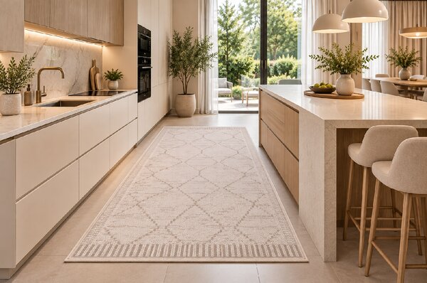 Koberec Flora 50007/D9TI rozmery koberec: 57x90 cm