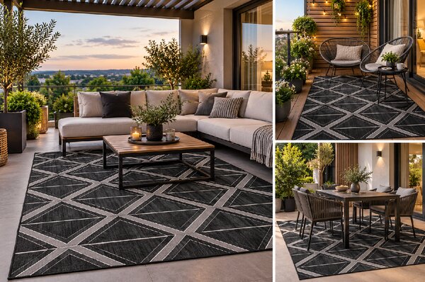 Koberec Jeans (In/Outdoor) 19004/810 rozmery koberec: 60x100 cm