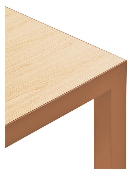 Jedálenský stôl s doskou z dubového dreva 75x180 cm Alma – Teulat