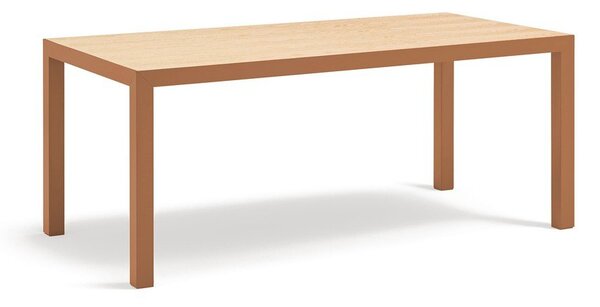 Jedálenský stôl s doskou z dubového dreva 75x180 cm Alma – Teulat