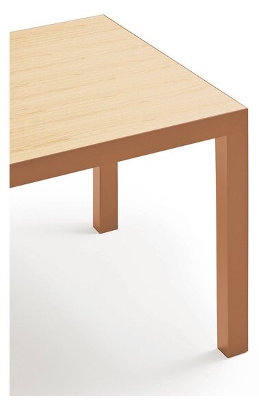 Jedálenský stôl s doskou z dubového dreva 75x180 cm Alma – Teulat