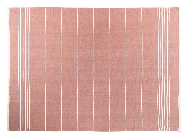 Bavlnená deka v terakotovej farbe 150x200 cm Solene – Tiseco Home Studio