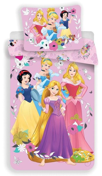 Jerry Fabrics Obliečky Princezné - Princezné | 140 x 200 cm / 70 x 90 cm