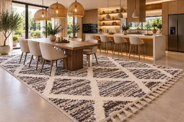 Koberec London 8934 BEIGE rozmery koberec: 160x230 cm