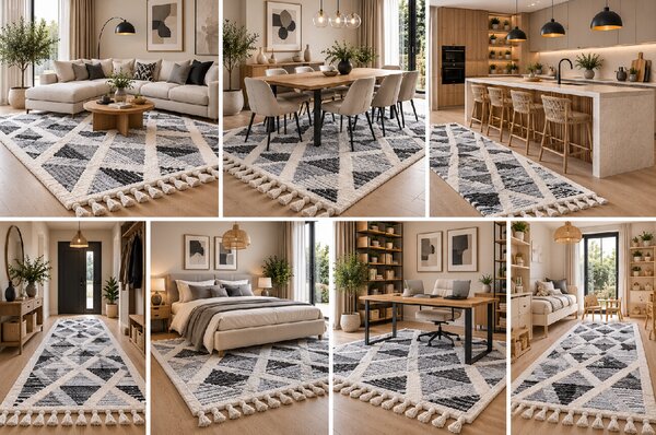 Koberec London 292 GREY (Antik) rozmery koberec: 120x170 cm