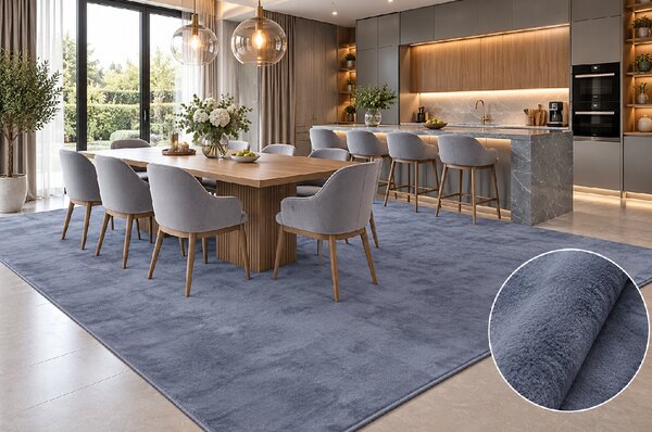 Koberec Plush GREY rozmery koberec: 60x100 cm