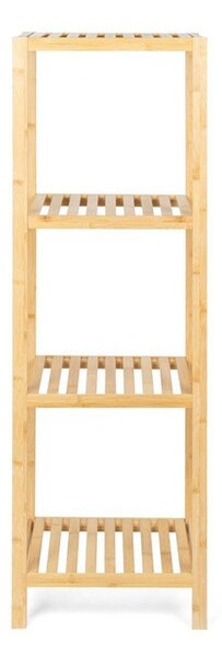 Bambusový kúpeľňový regál v prírodnej farbe 37x110 cm Skaren – Essentials