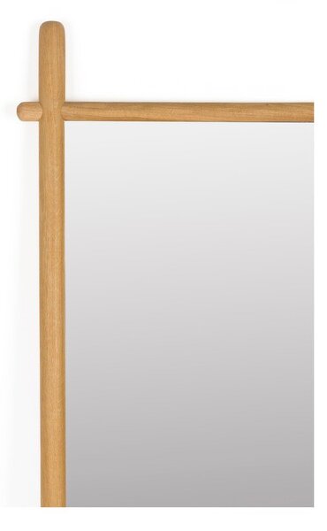 Stojacie zrkadlo s dreveným rámom 58x160 cm Solene – White Label