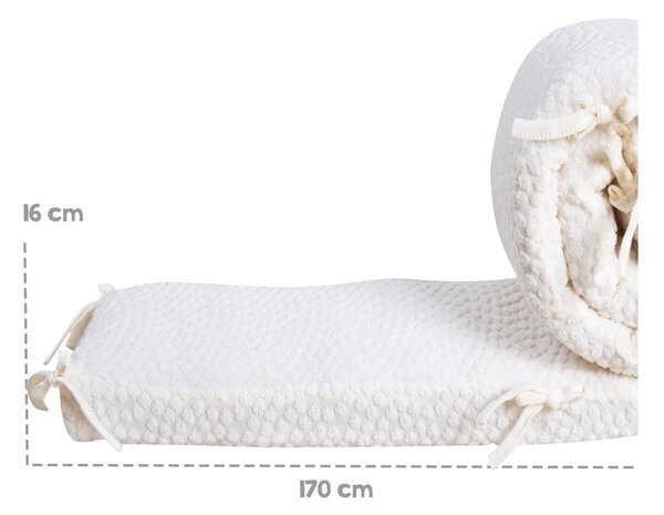 Mantinel do postieľky 170 cm Seashells – Roba