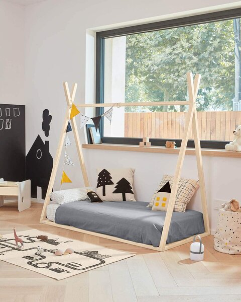 MUZZA DETSKÁ POSTEĽ SILAR 70 X 140 cm prírodná
