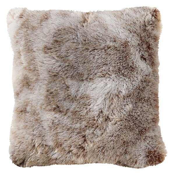 Dekoračný vankúš z umelej kožušiny 45x45 cm Antartic – douceur d'intérieur
