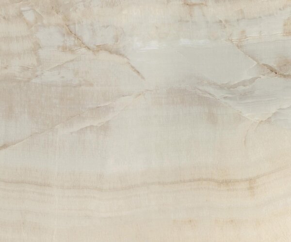 DELIFE Konferenčný stolík Edge okrúhly 100×100 cm keramika onyx champagne Borna titánová farba efekt