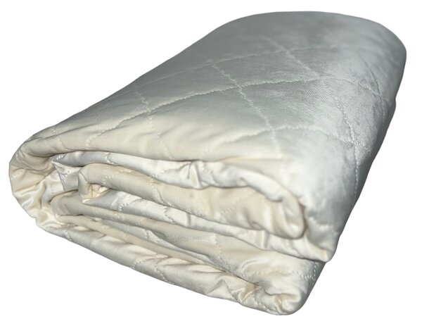 Sendia Textil Jednofarebný prehoz na posteľ 220x240 cm Krémový Rozmer deka-prehoz: 220x240 cm