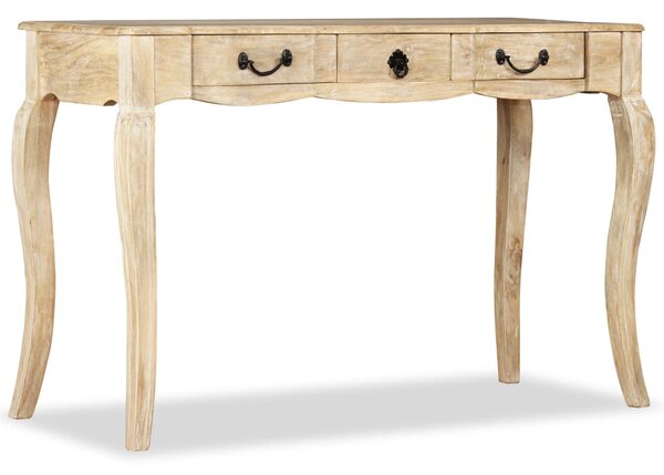 Konzolový stolík, mangový masív 120x50x80 cm