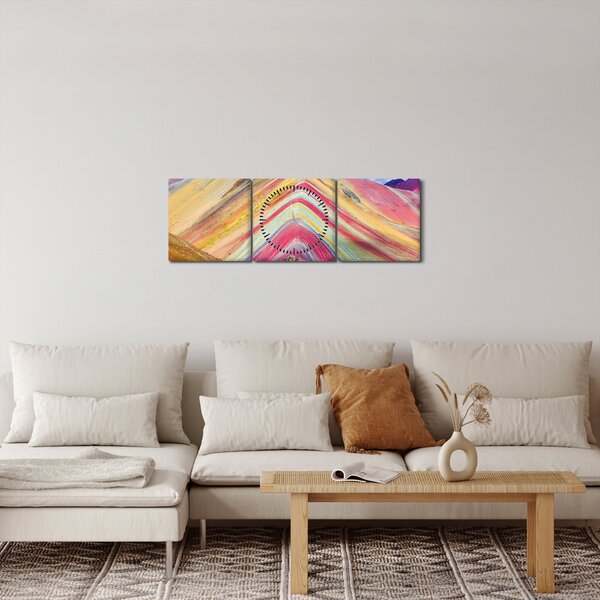 Obraz - Peru, Peru (s hodinami) (90x30 cm)