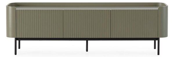 Zelený TV stolík 180x55x40 cm Willa – MOME
