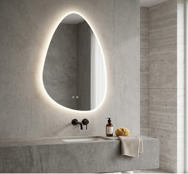 Nástenné zrkadlo s osvetlením 50x80 cm Illume – Essentials