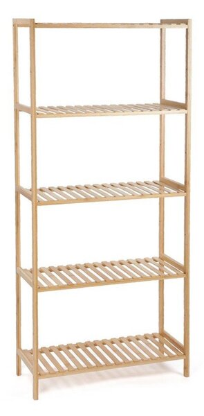 Bambusový kúpeľňový regál v prírodnej farbe 60x130 cm Skaren – Essentials