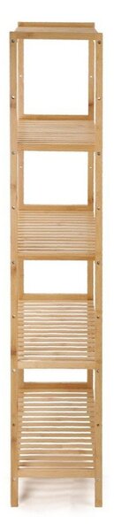 Bambusový kúpeľňový regál v prírodnej farbe 60x130 cm Skaren – Essentials
