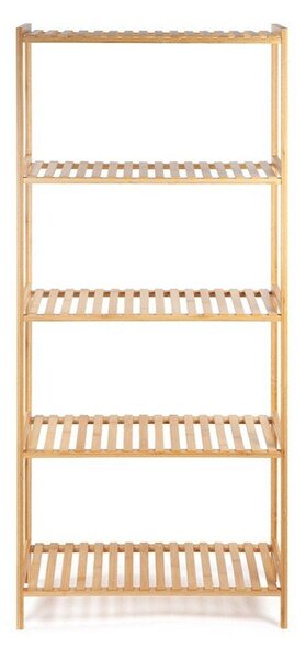 Bambusový kúpeľňový regál v prírodnej farbe 60x130 cm Skaren – Essentials